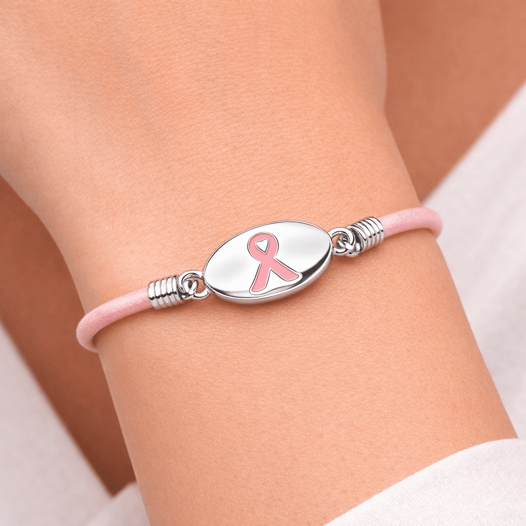 Breast Cancer Awareness Pink Ribbon Stretch Bracelets The Awareness Company