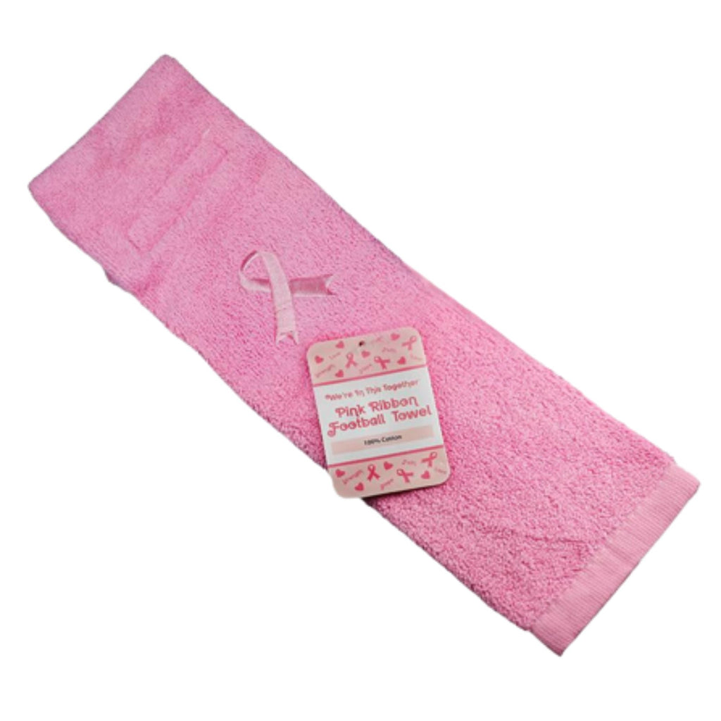 Breast Cancer Pink Ribbon Football Towels The Awareness Company