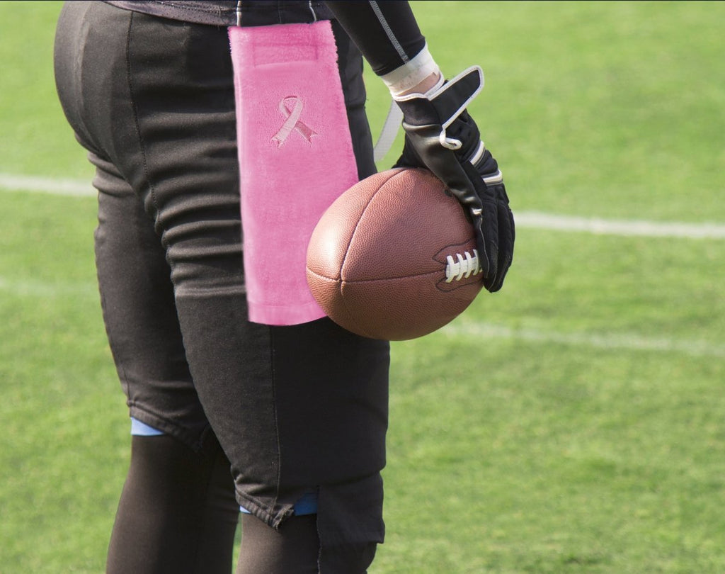 Breast Cancer Pink Ribbon Football Towels The Awareness Company