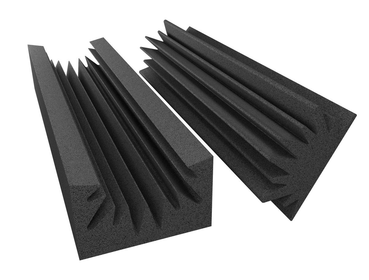 6” Broadband Acoustic Foam Absorbers, NRC 0.95, 8 Pack SoundAssured
