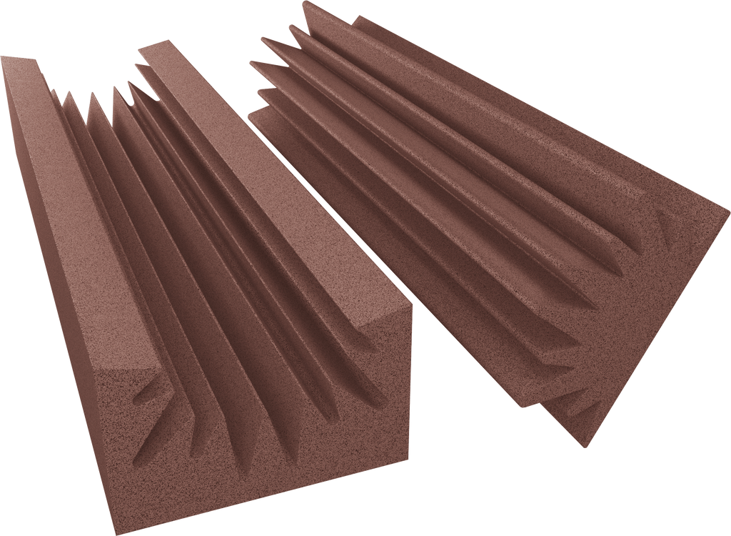 6” Broadband Acoustic Foam Absorbers, NRC 0.95, 8 Pack SoundAssured