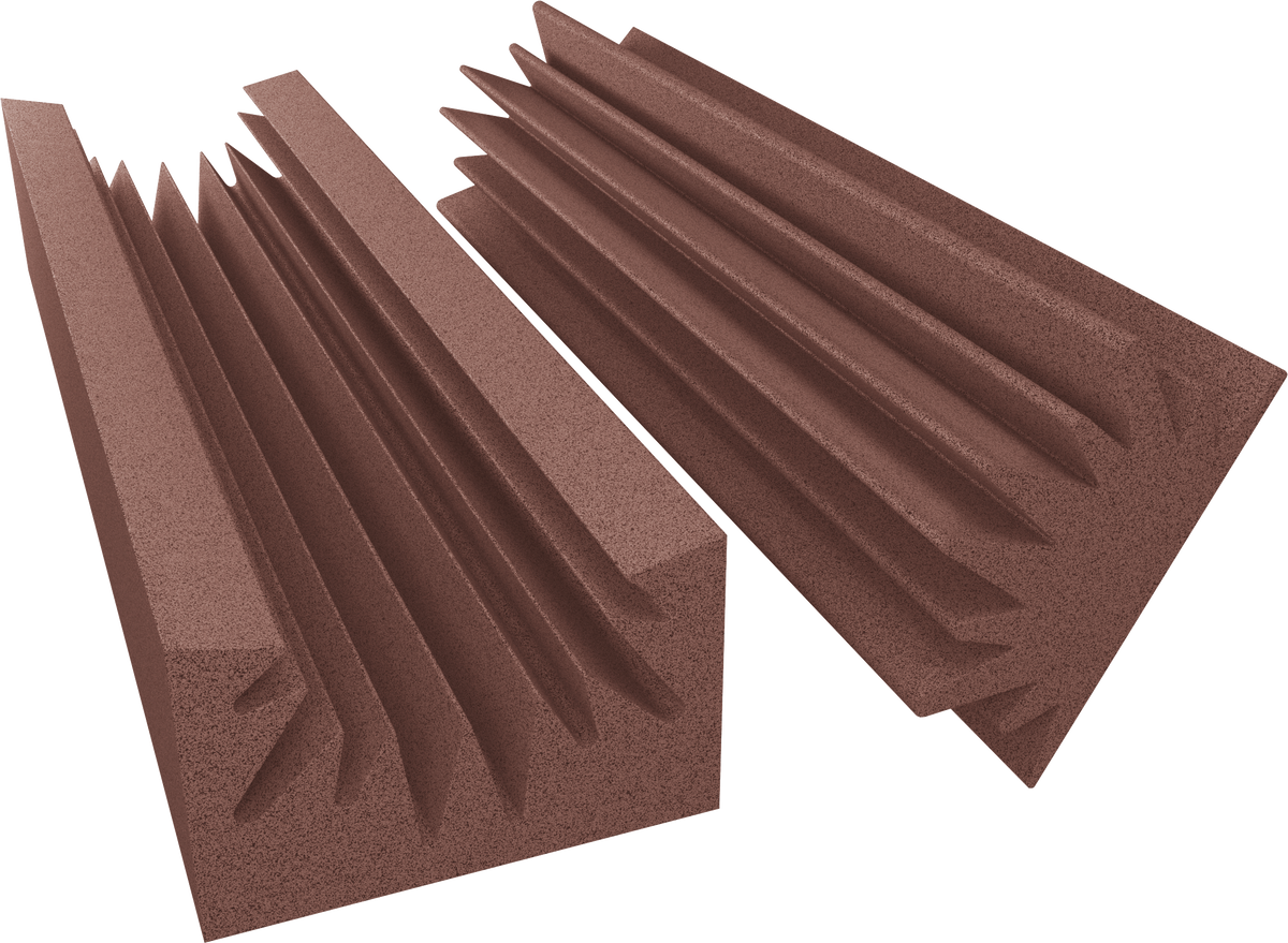 6” Broadband Acoustic Foam Absorbers, NRC 0.95, 8 Pack SoundAssured