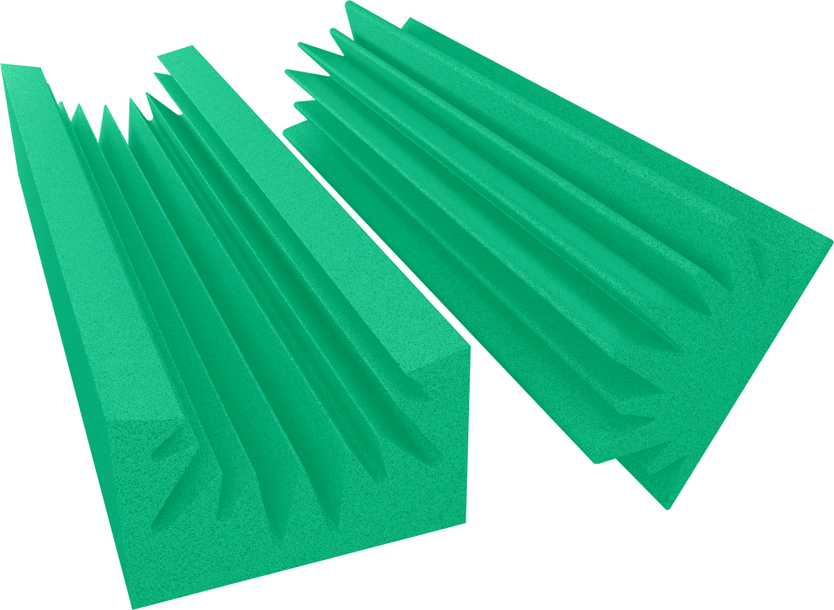 6” Broadband Acoustic Foam Absorbers, NRC 0.95, 8 Pack SoundAssured