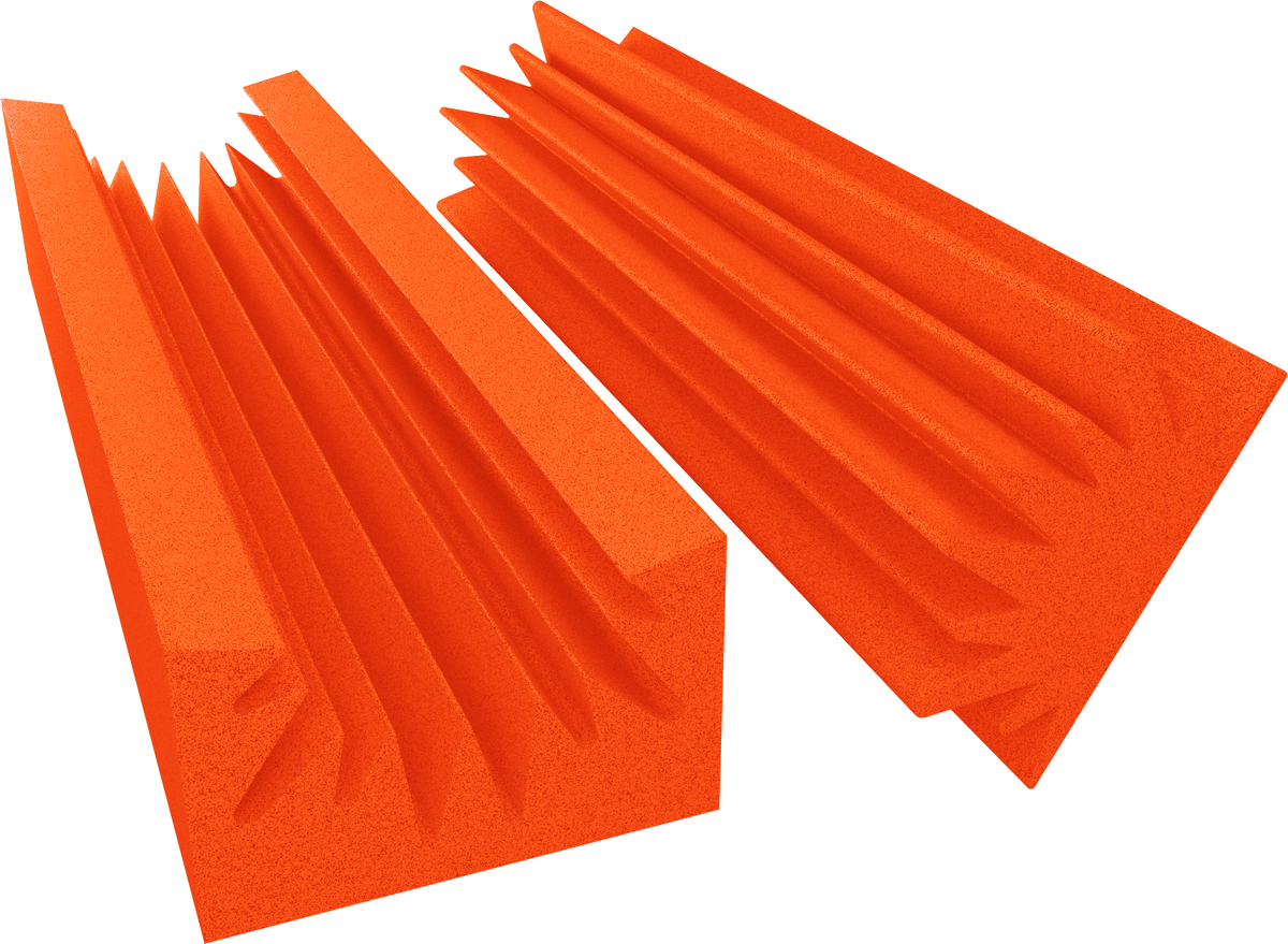 6” Broadband Acoustic Foam Absorbers, NRC 0.95, 8 Pack SoundAssured