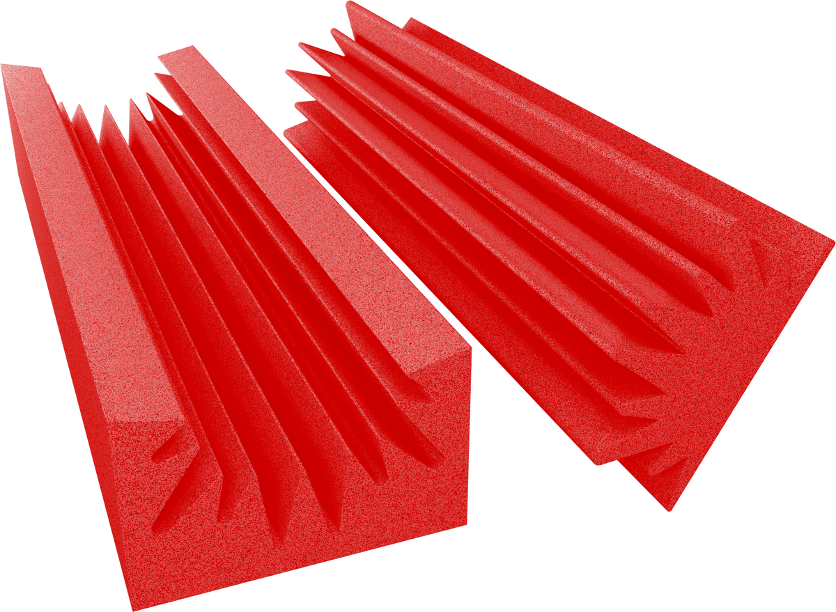 6” Broadband Acoustic Foam Absorbers, NRC 0.95, 8 Pack SoundAssured