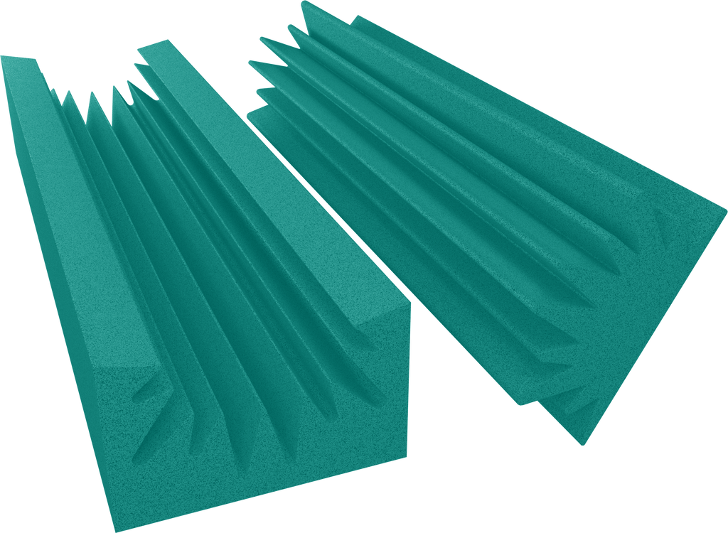 6” Broadband Acoustic Foam Absorbers, NRC 0.95, 8 Pack SoundAssured