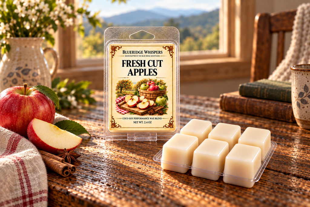 Fresh Cut Apples Scented Wax Melts Blue Ridge Whispers