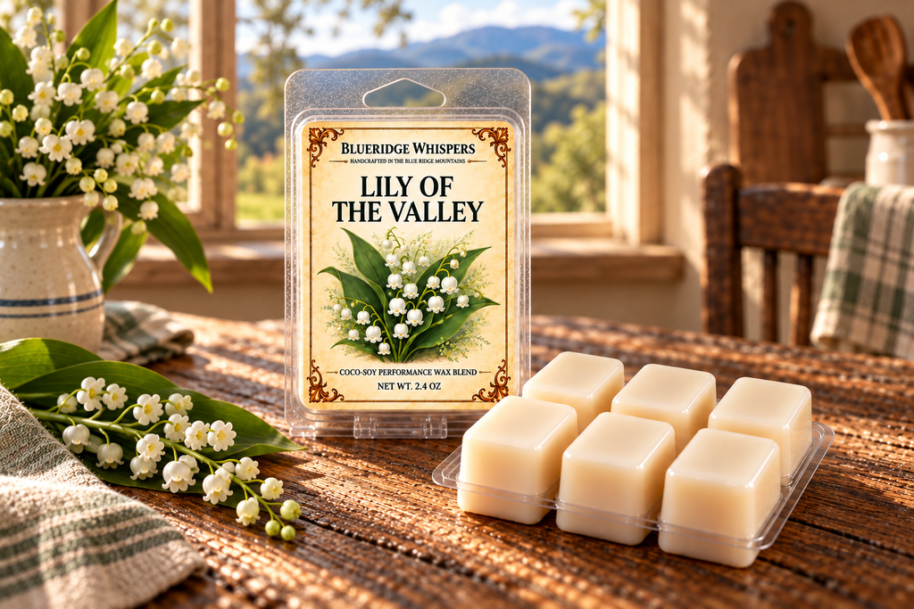 Lily of The Valley Wax Melts Blue Ridge Whispers