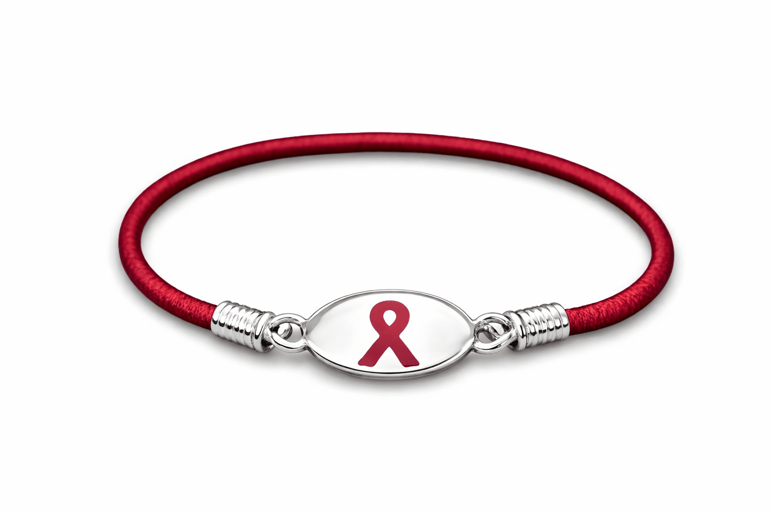Burgundy Ribbon Stretch Bracelets The Awareness Company
