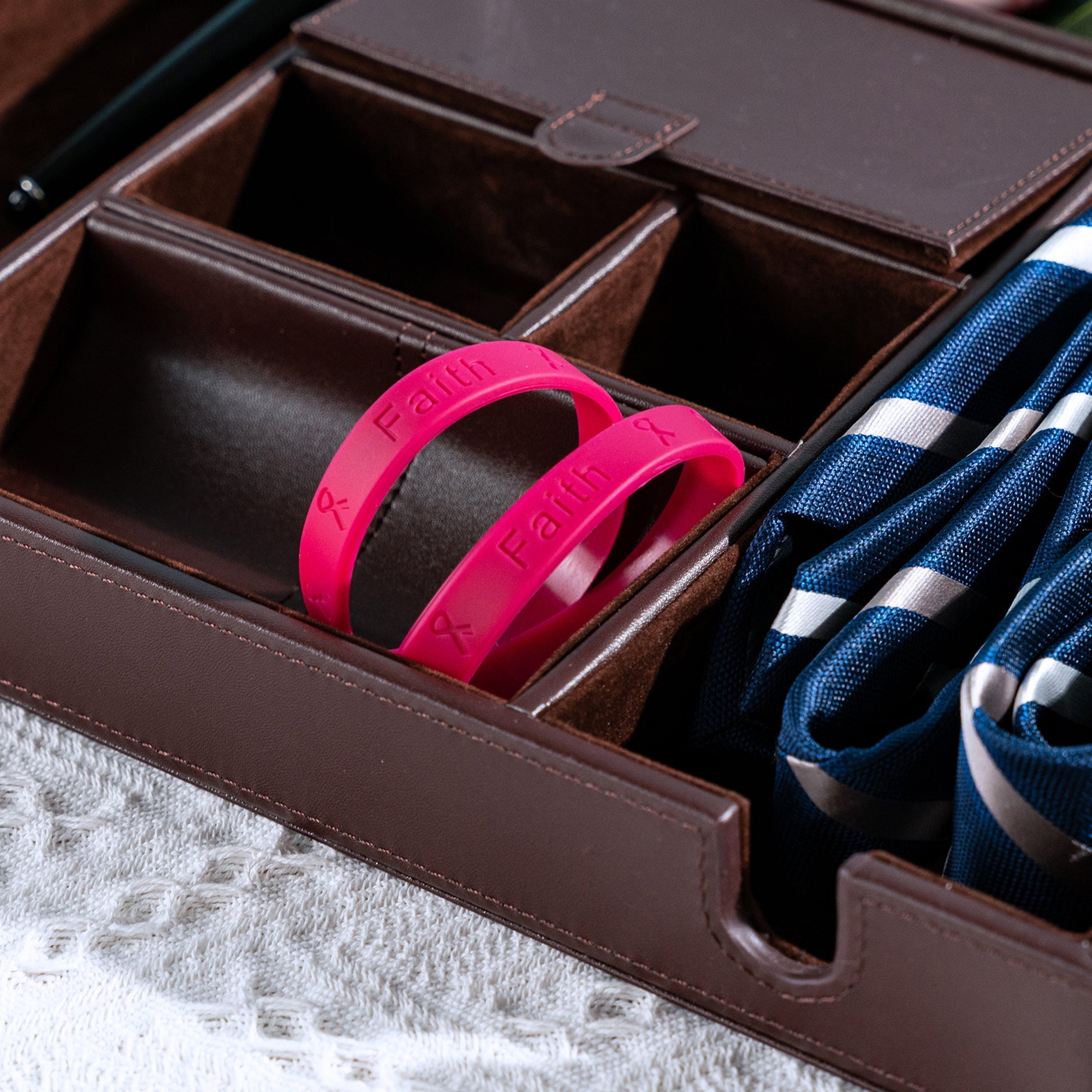 Burgundy Silicone Bracelets The Awareness Company