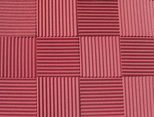 1 Inch Acoustic Foam Wedge Style Panels - 13 Color Options SoundAssured