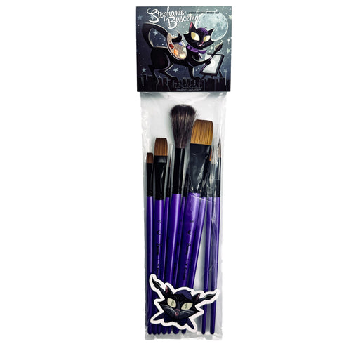 Stephanie Buscema x Trekell Limited Edition Brush Set Trekell Art Supplies