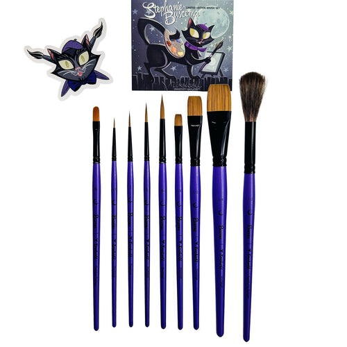 Stephanie Buscema x Trekell Limited Edition Brush Set Trekell Art Supplies