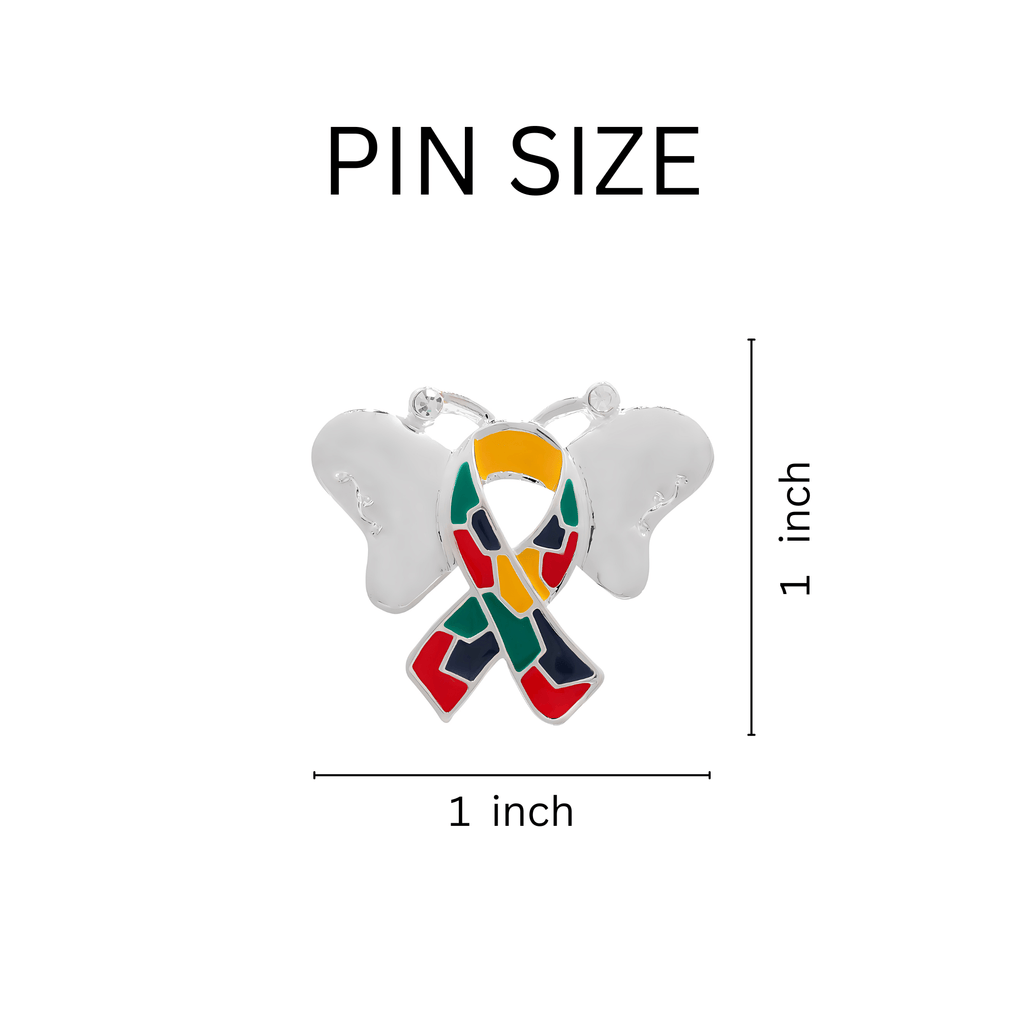 Butterfly Autism Ribbon Pins The Awareness Company