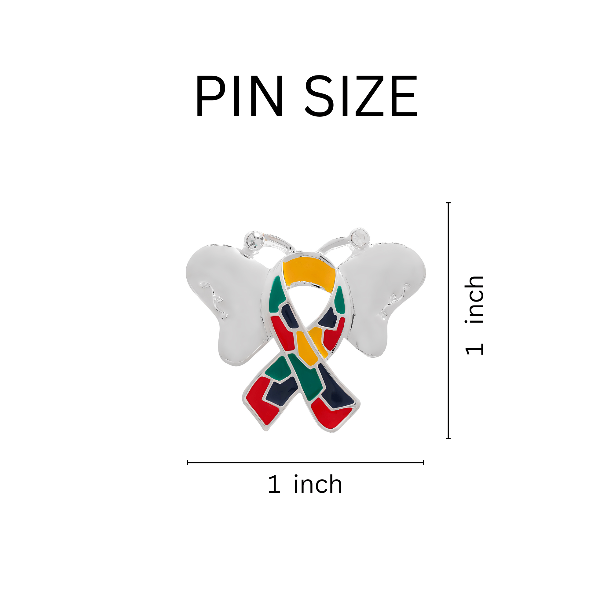 Butterfly Autism Ribbon Pins The Awareness Company