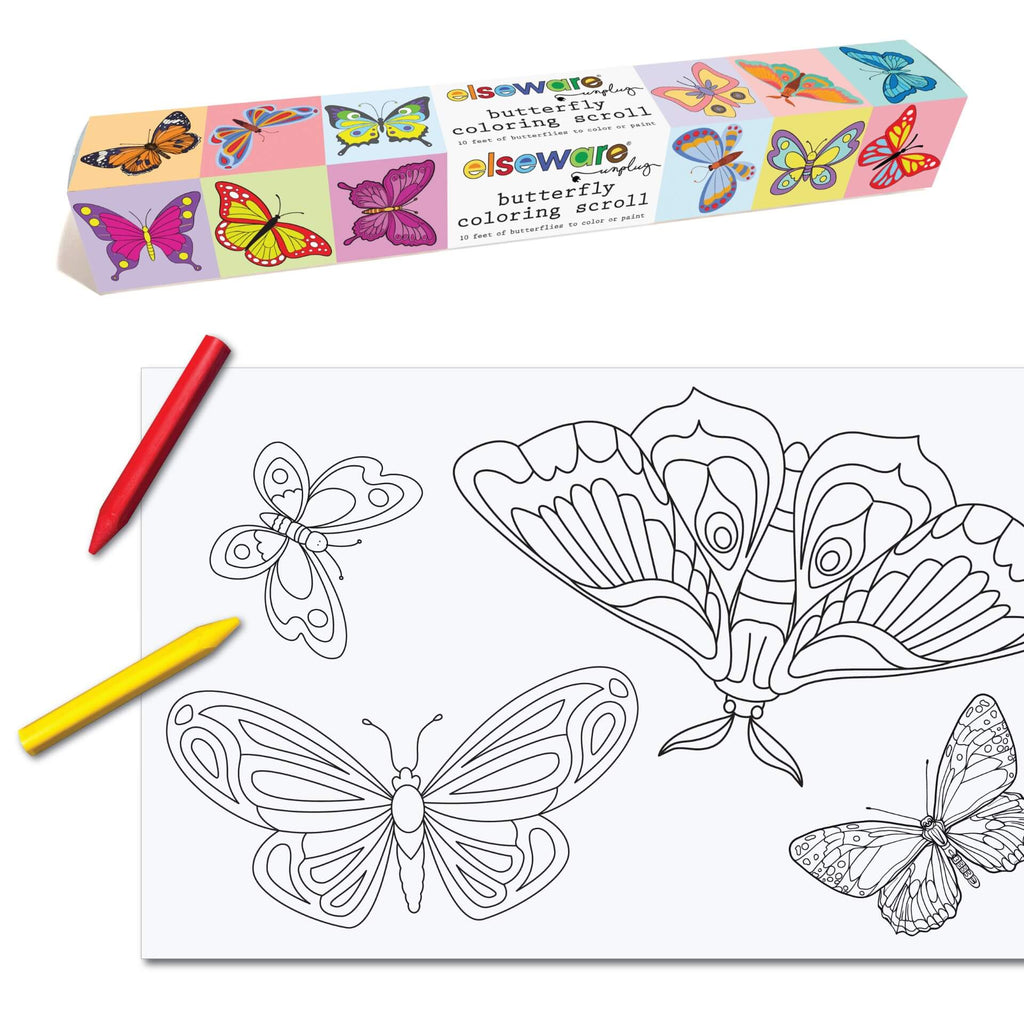 Coloring Scrolls – 10 ft – Adhesive Back elseware unplug