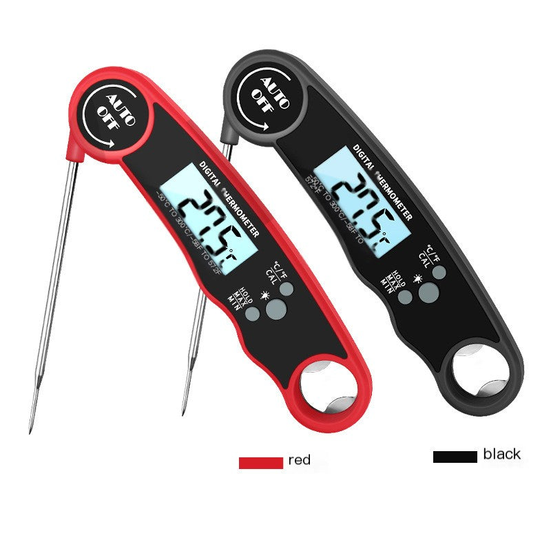 Waterproof Food Thermometer Folding Kitchen Thermometer BBQ BBQ Thermometer Water Thermometer