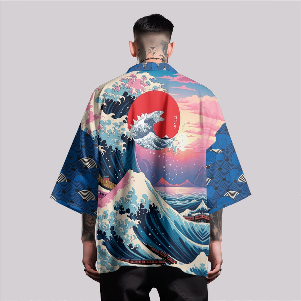 K24 Blue Waves Kimono Niepce