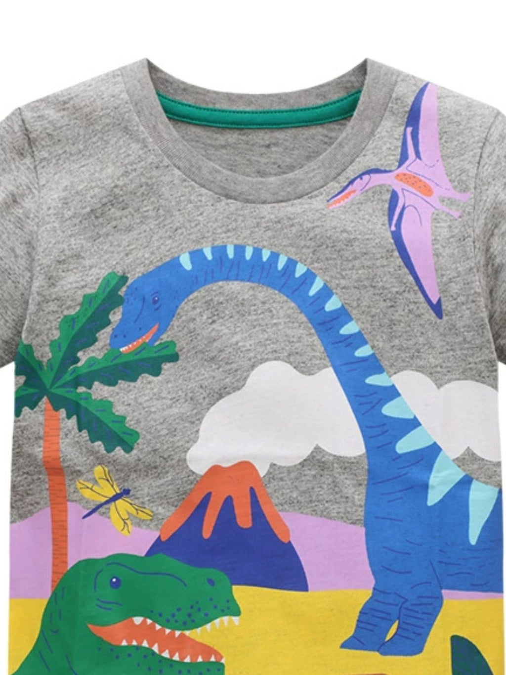 Toddler Boys and Boys Printed Round Neck Short Sleeve T-Shirt NicholesGifts