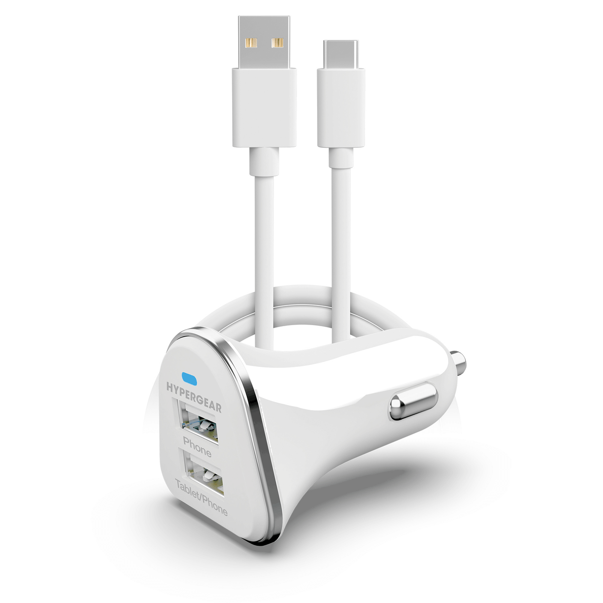Hi-Power Dual USB 3.4A Car Charger for iPhone 15 Androids Tablets Earbuds and Cameras Best Product Finds
