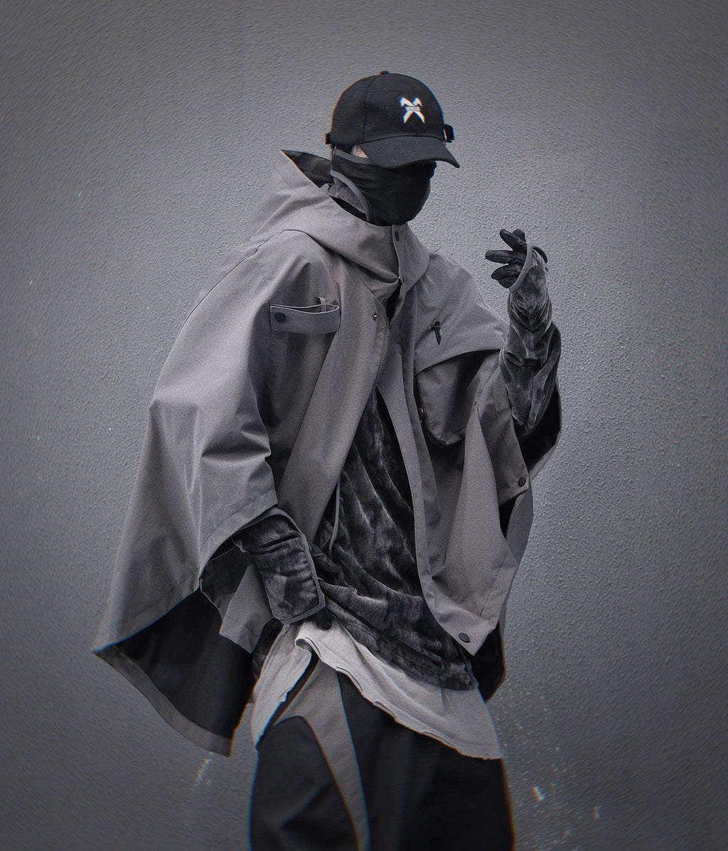HiJ40 Grey I-Tech Poncho Niepce