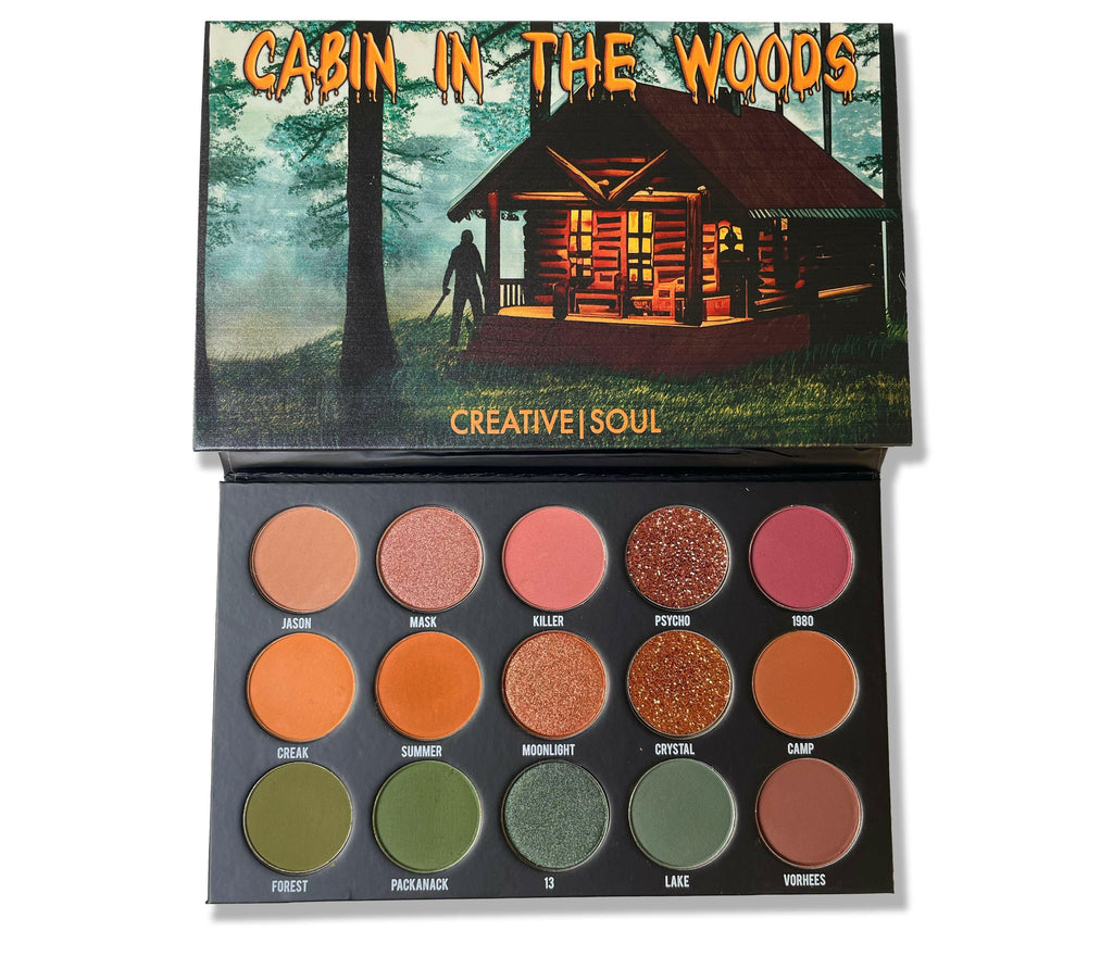 Cabin In The Woods Eyeshadow Palette Creative Soul Cosmetics