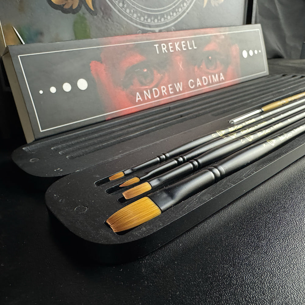 Andrew Cadima X Trekell Limited Edition Brush Set Trekell Art Supplies