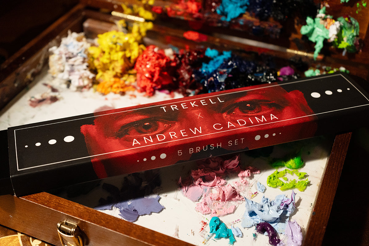 Andrew Cadima X Trekell Limited Edition Brush Set Trekell Art Supplies