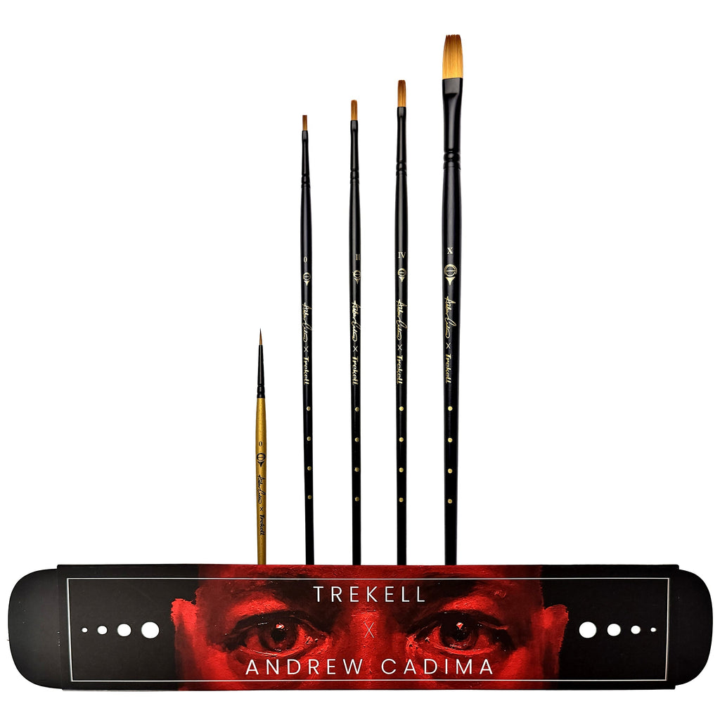 Andrew Cadima X Trekell Limited Edition Brush Set Trekell Art Supplies