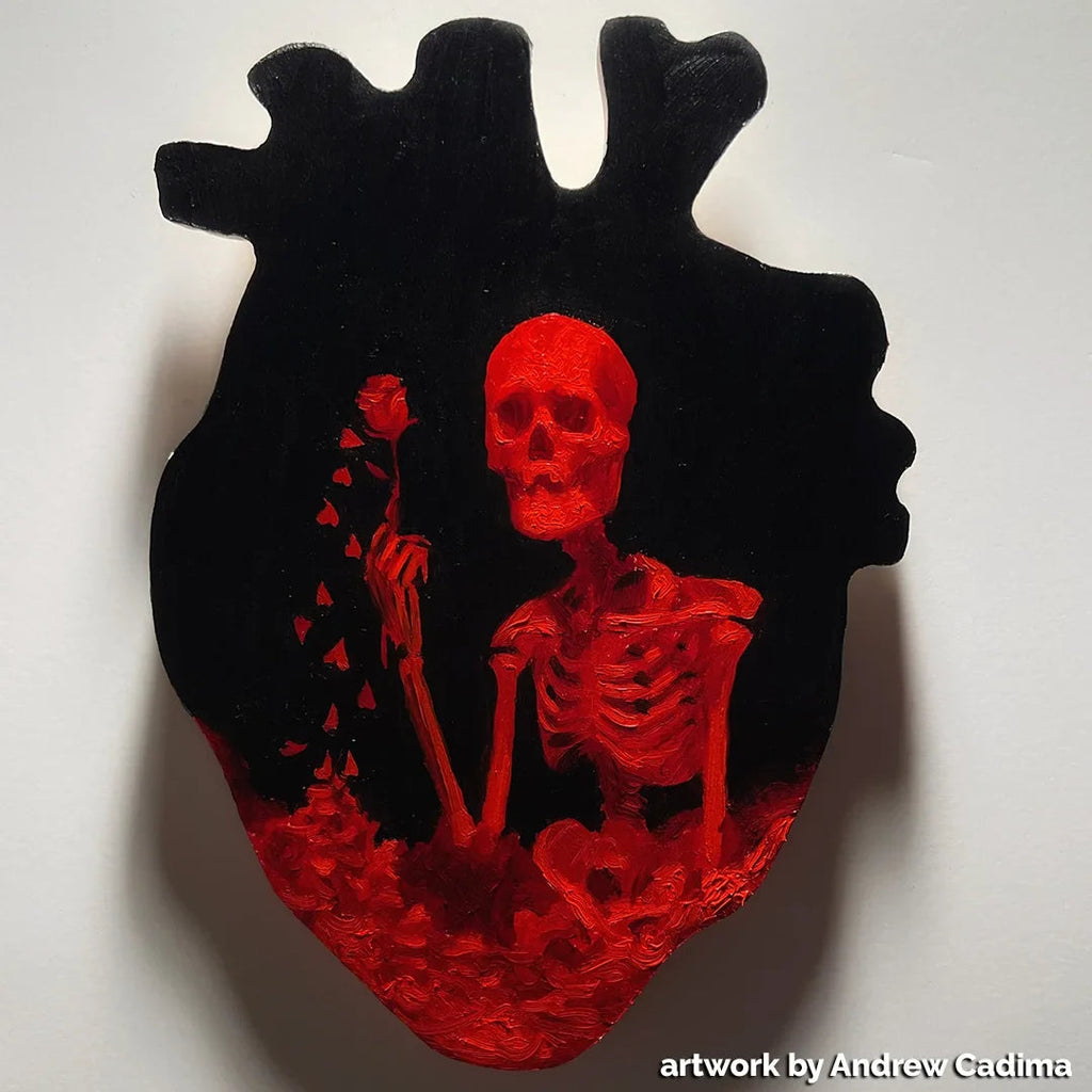 Trekell Anatomical Heart Panel - Wooden Painting Canvas Trekell Art Supplies