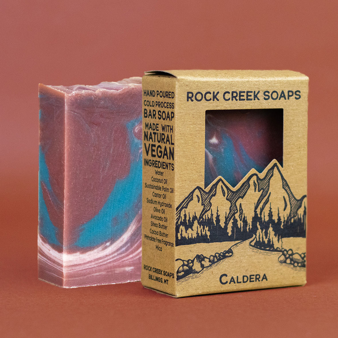 CALDERA SOAP | Cedar & Patchouli Rock Creek Soaps
