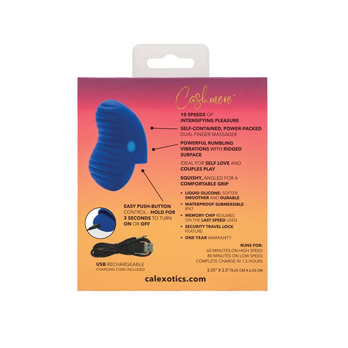 Cashmere Dual Finger Massager Adult Toy Box