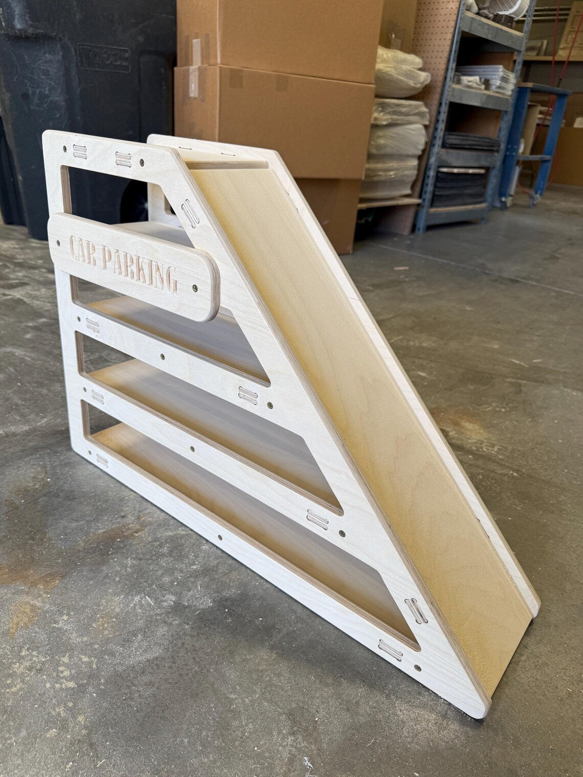 CAMDEN- Toy Car Storage + Ramp Bush Acres