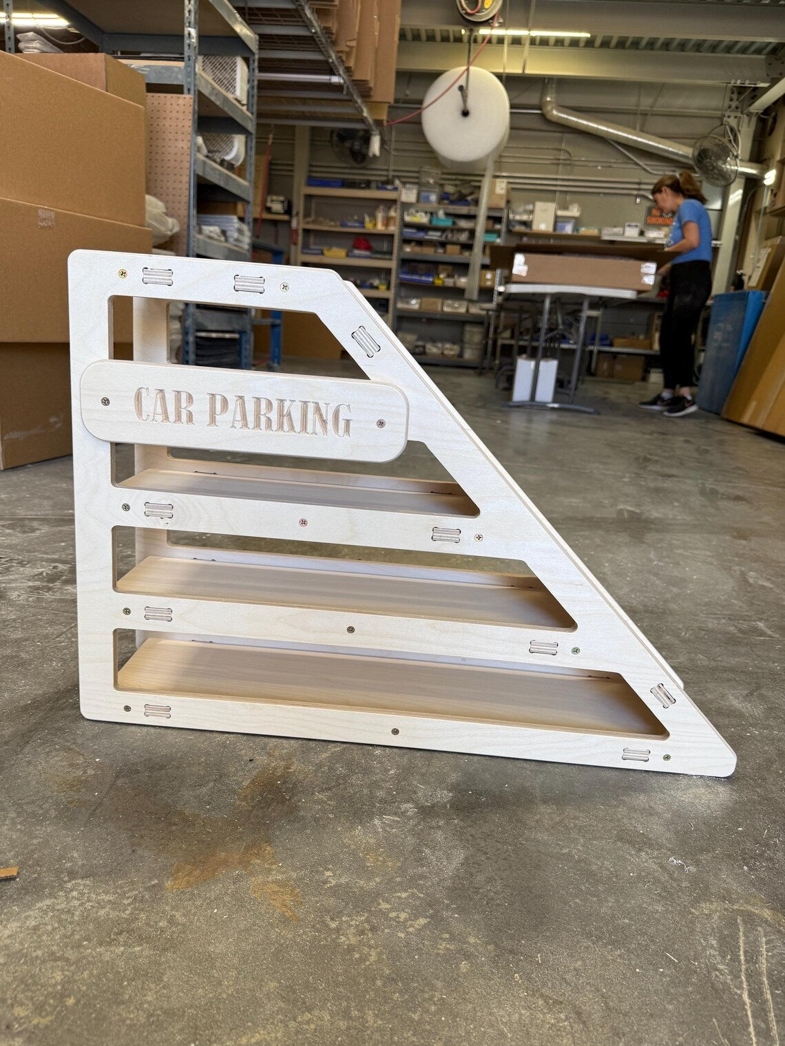 CAMDEN- Toy Car Storage + Ramp Bush Acres