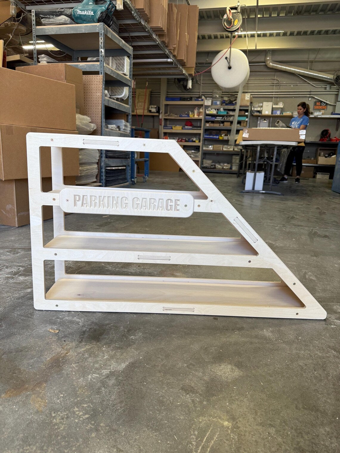 CAMDEN- Toy Car Storage + Ramp Bush Acres