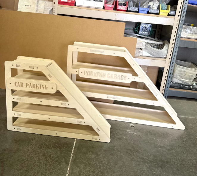 CAMDEN- Toy Car Storage + Ramp Bush Acres