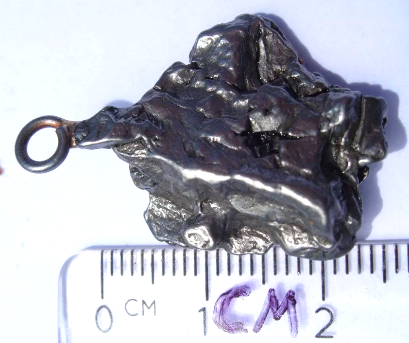 Campo del Cielo Necklace Pendant Jewelry Meteorite Charm Piece rocksolidfossils