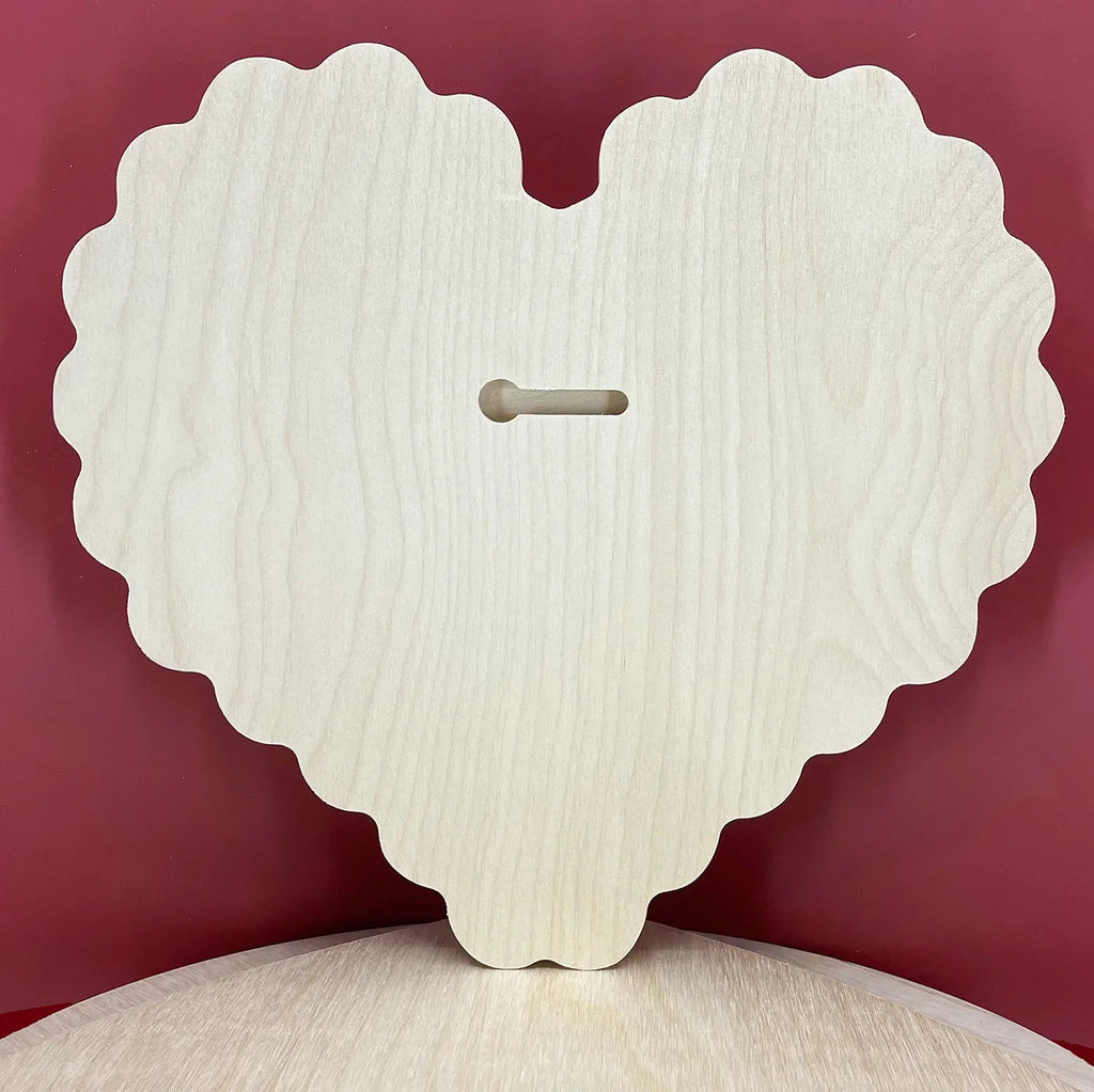 Trekell Candy Heart Floater Panel - Wooden Painting Canvas Trekell Art Supplies