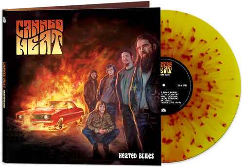 Heated Blues (red & Yellow Splatter) (Colored Vinyl, Red, Yellow, Gatefold LP Jacket, Remastered) | Mint (M) Mint (M) Love Vinyl Records