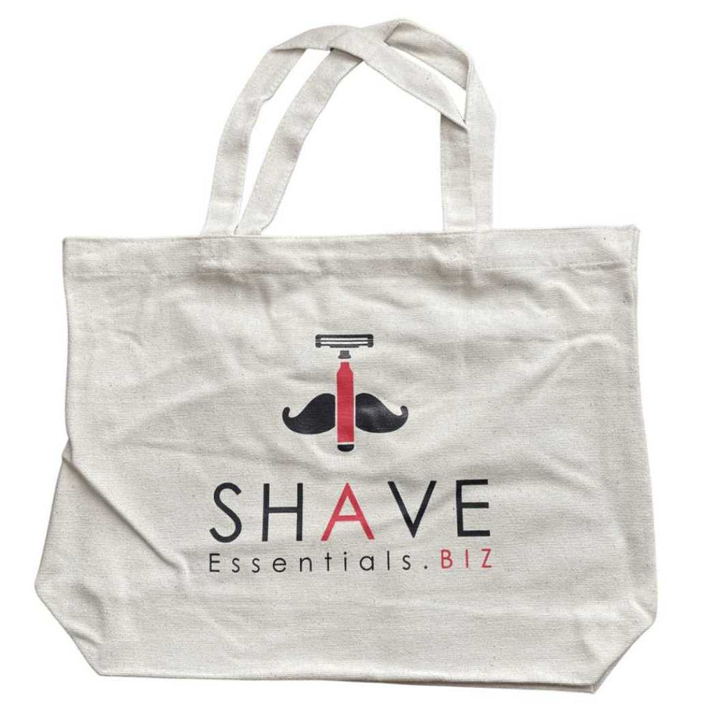Canvas Tote Bag Shave Essentials