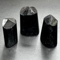 Black Tourmaline Point Tower Carving Amazing Crystals