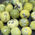 Green Serpentine Tumbled Stones (By The Piece or Pound) Bulk Wholesale Lot Polished Gemstones Supply Amazing Crystals