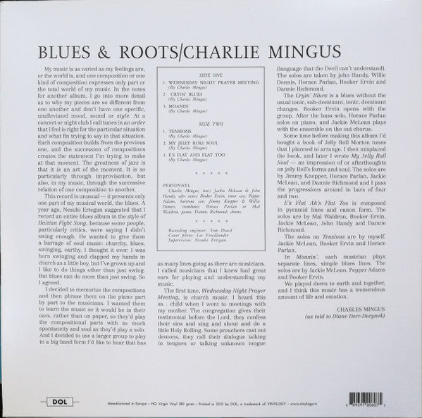 Charles Mingus Blues & Roots DOL LP, Album, RE, Blu Mint (M) Mint (M) Love Vinyl Records
