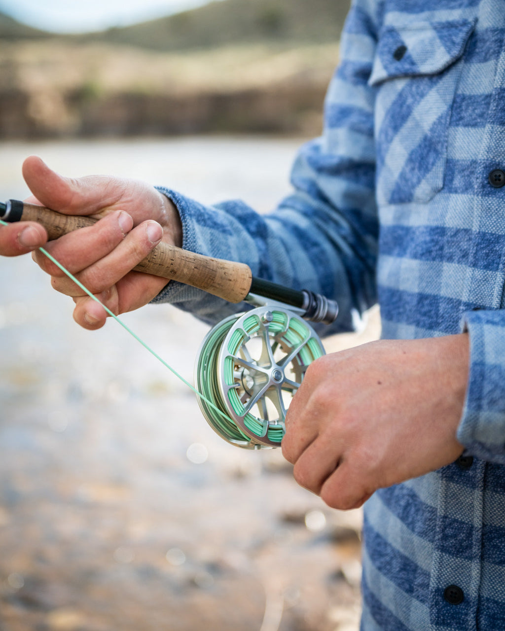 Grand Flannel, Checkered Blue MuskOx Flannels