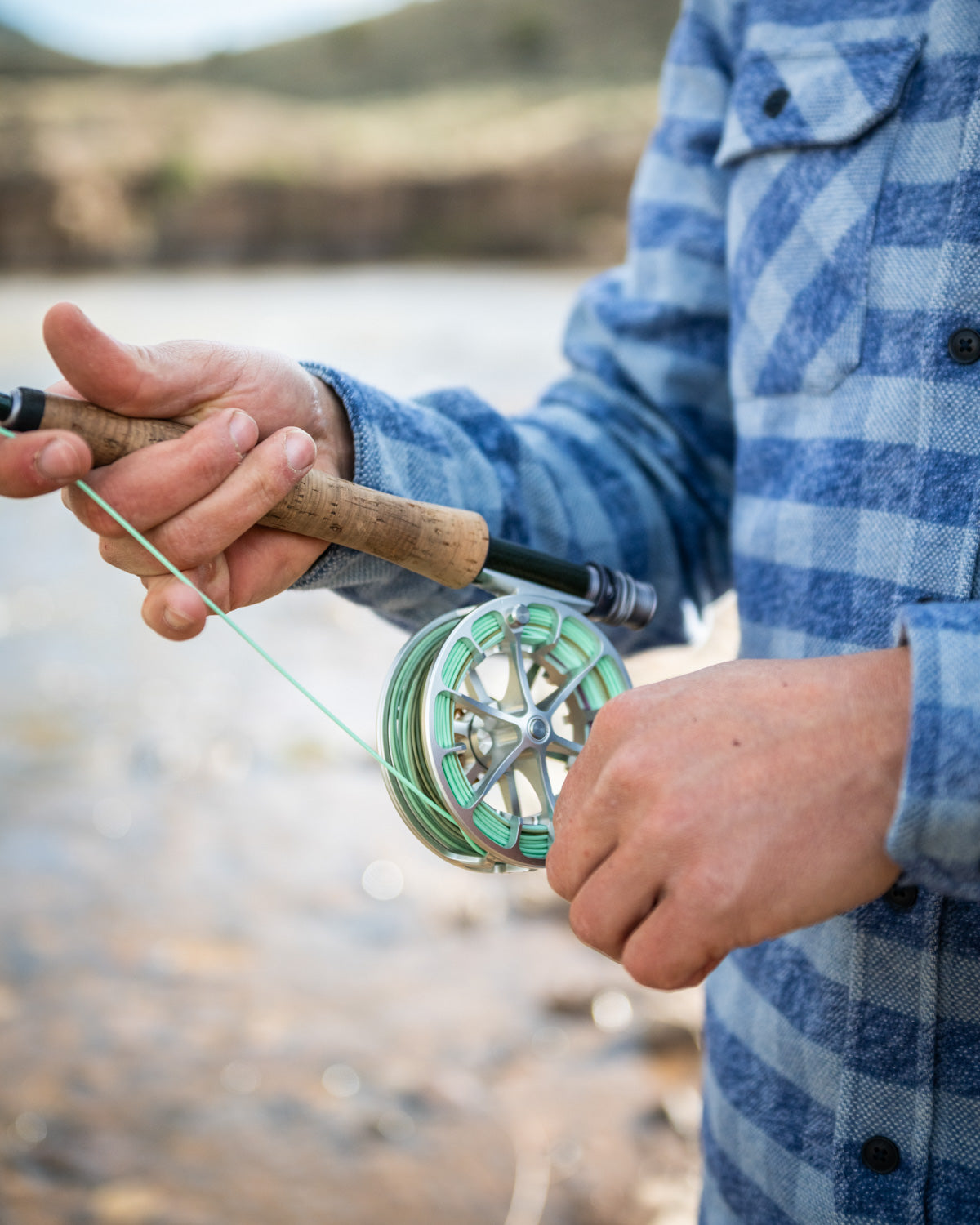 Grand Flannel, Checkered Blue MuskOx Flannels
