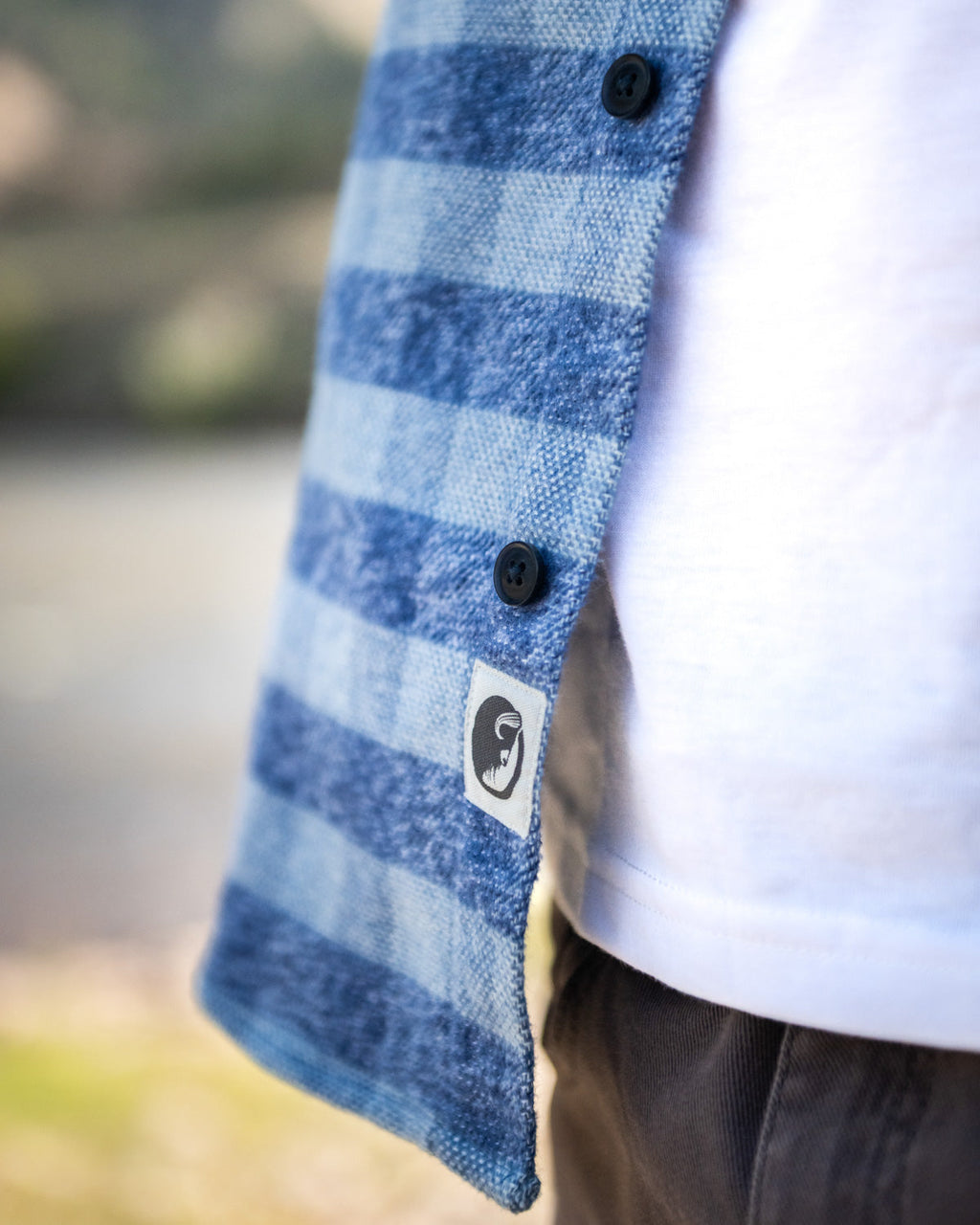 Grand Flannel, Checkered Blue MuskOx Flannels