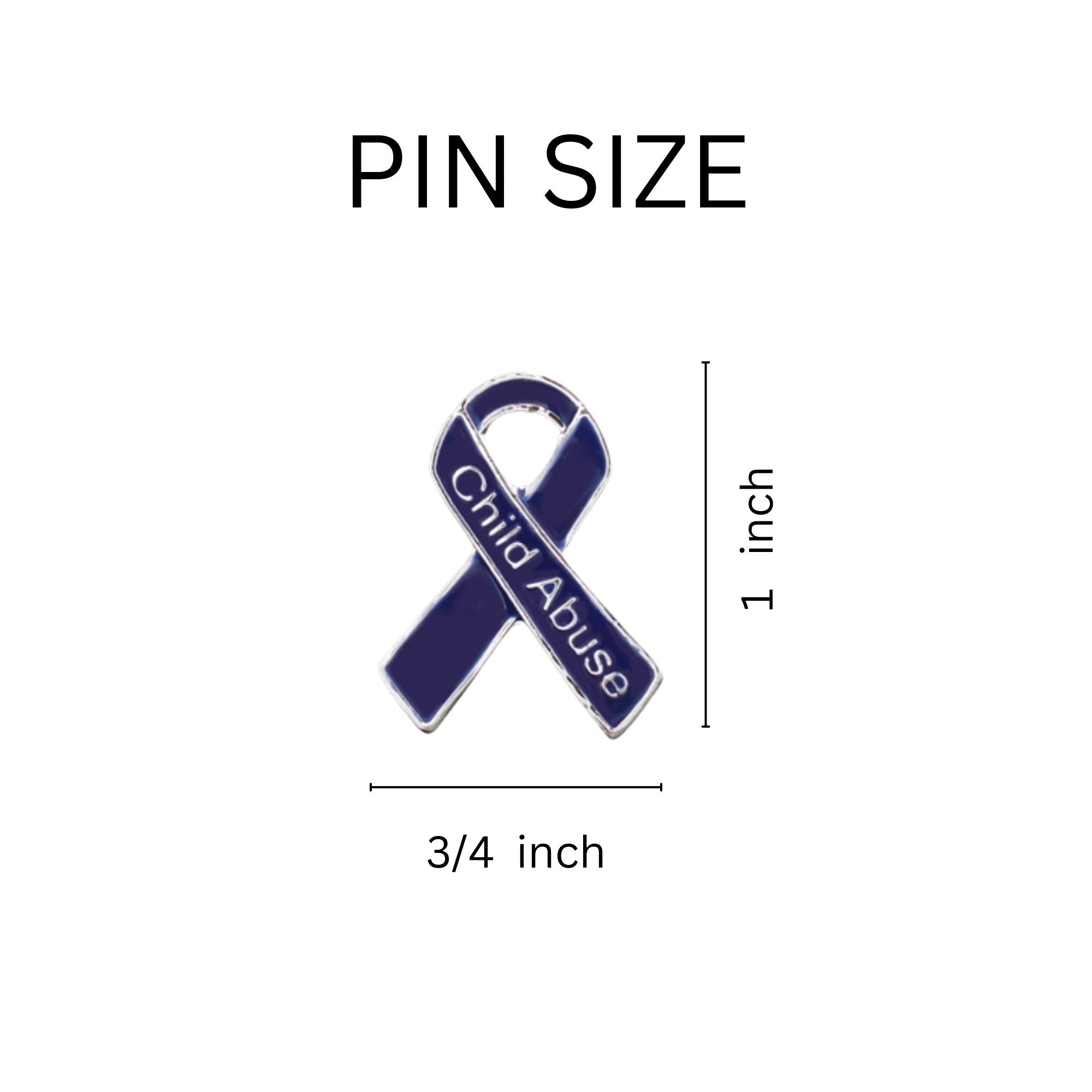 Child Abuse Awareness Ribbon Pins The Awareness Company