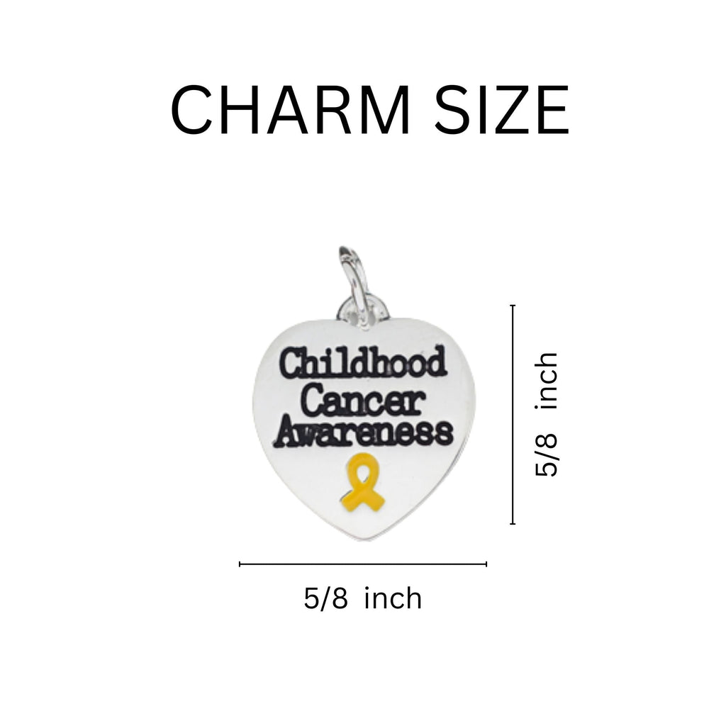 Childhood Cancer Gold Ribbon Rope Bracelets The Awareness Company
