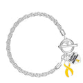 Childhood Cancer Gold Ribbon Rope Bracelets The Awareness Company