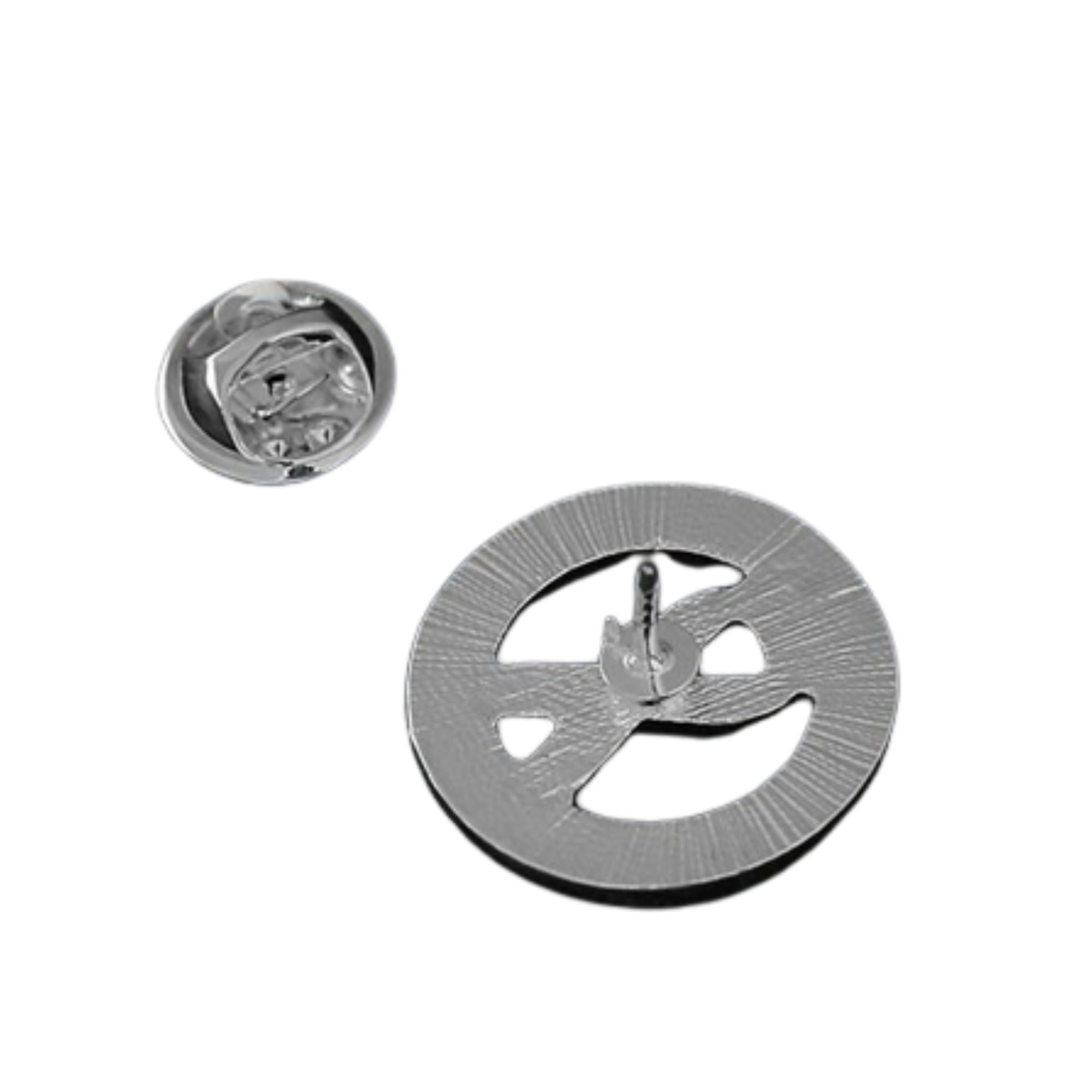 Circle Childhood Cancer Awareness Ribbon Pins The Awareness Company